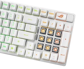 ROG Strix Scope II 96 Wireless ホワイト Keyboard Asus ROG Strix Scope II 96 Wireless White : Amazon